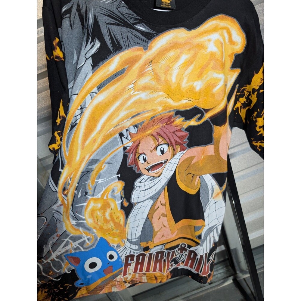 Anime Manga Fairy Tail Large Shirt Natsu Dragneel Lucy Heartfilia Wendy Marvell